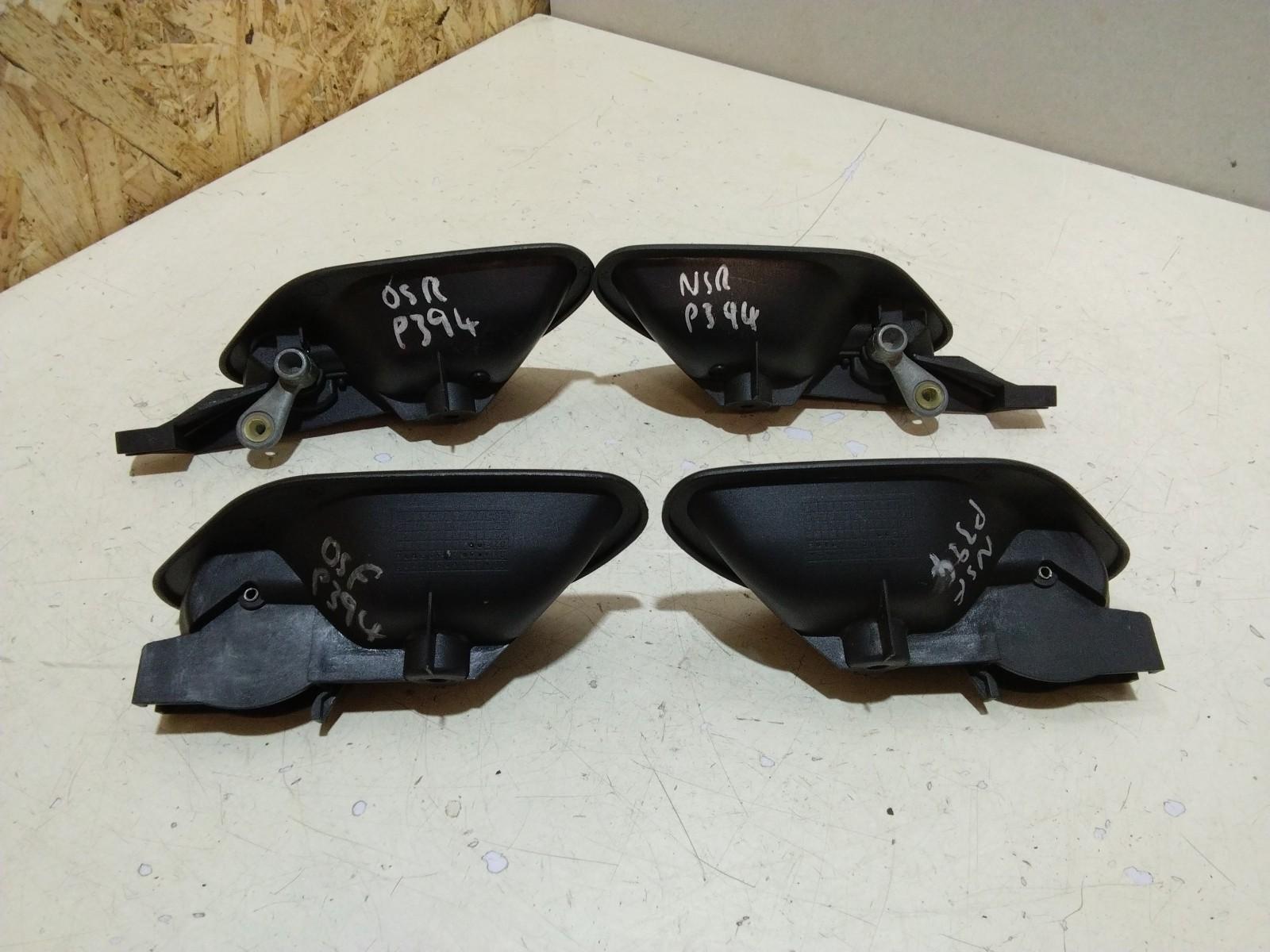 BMW E39 5 SERIES SET OF FOUR INTERIOR CHROME DOOR HANDLES #7032925/926 #8226049/050