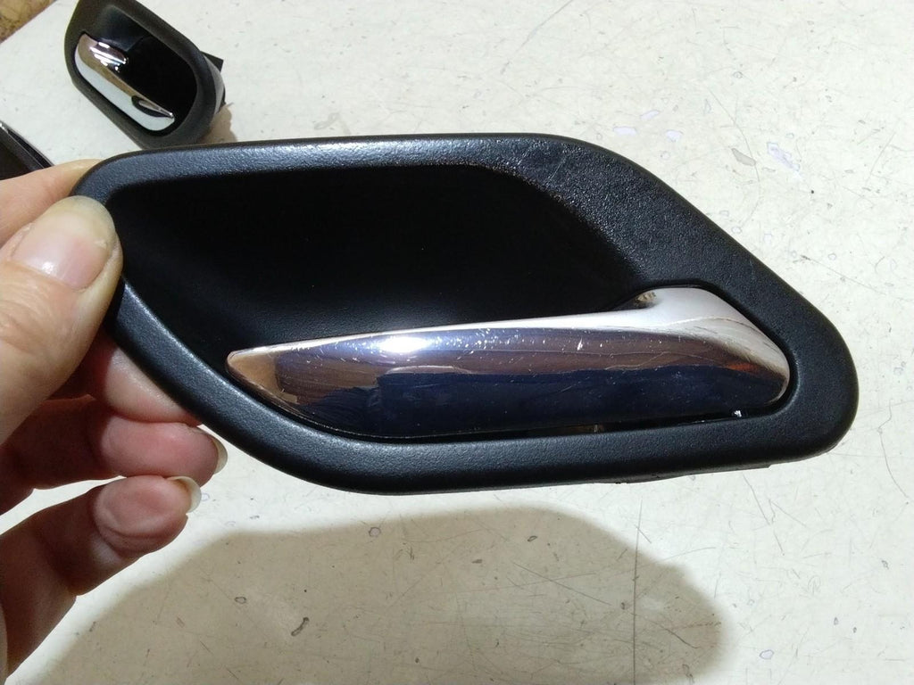 BMW E39 5 SERIES SET OF FOUR INTERIOR CHROME DOOR HANDLES #7032925/926 #8226049/050