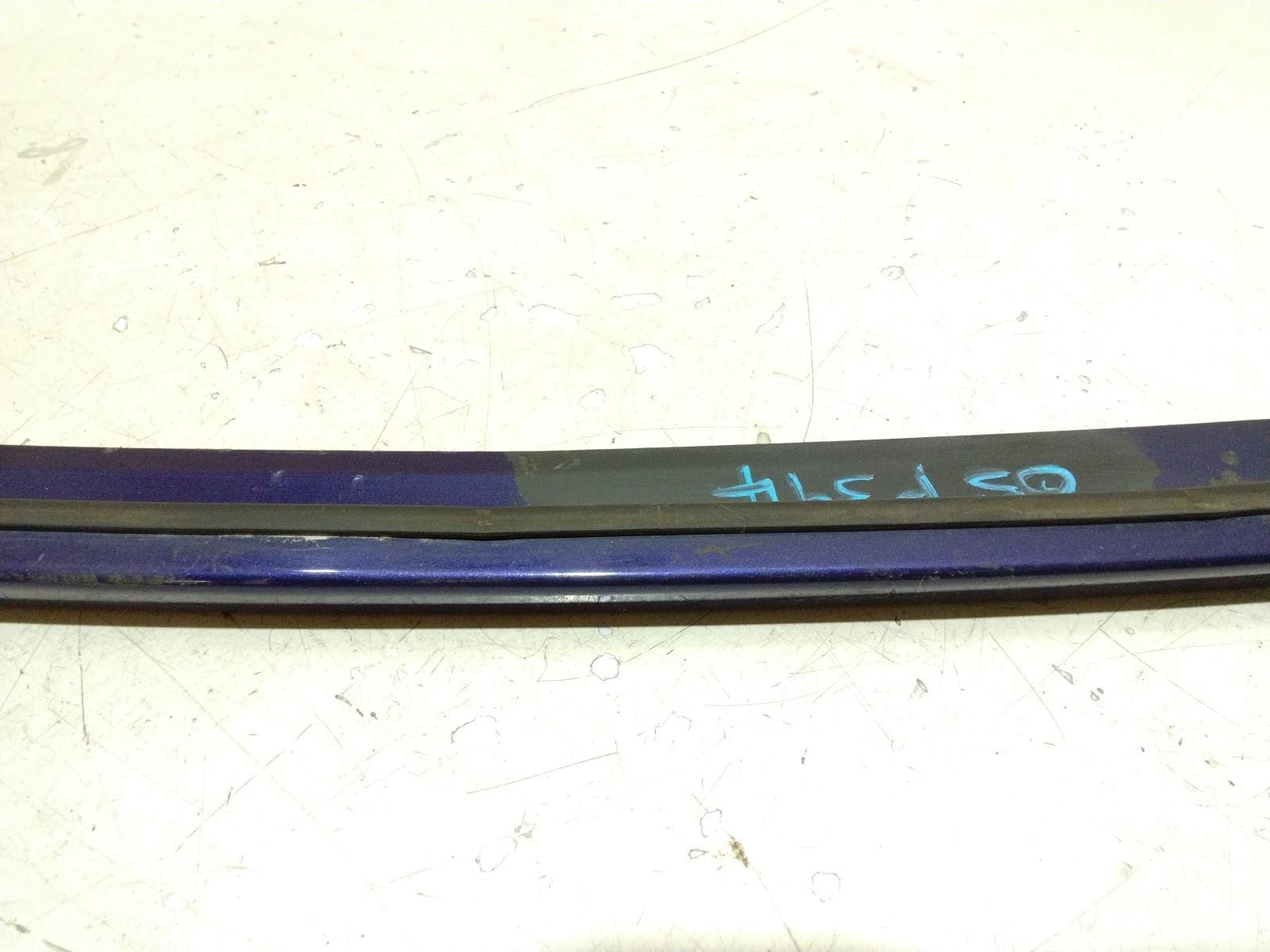 BMW E39 5 SERIES UNDER HEADLIGHT TRIM VELVET BLUE #8159306