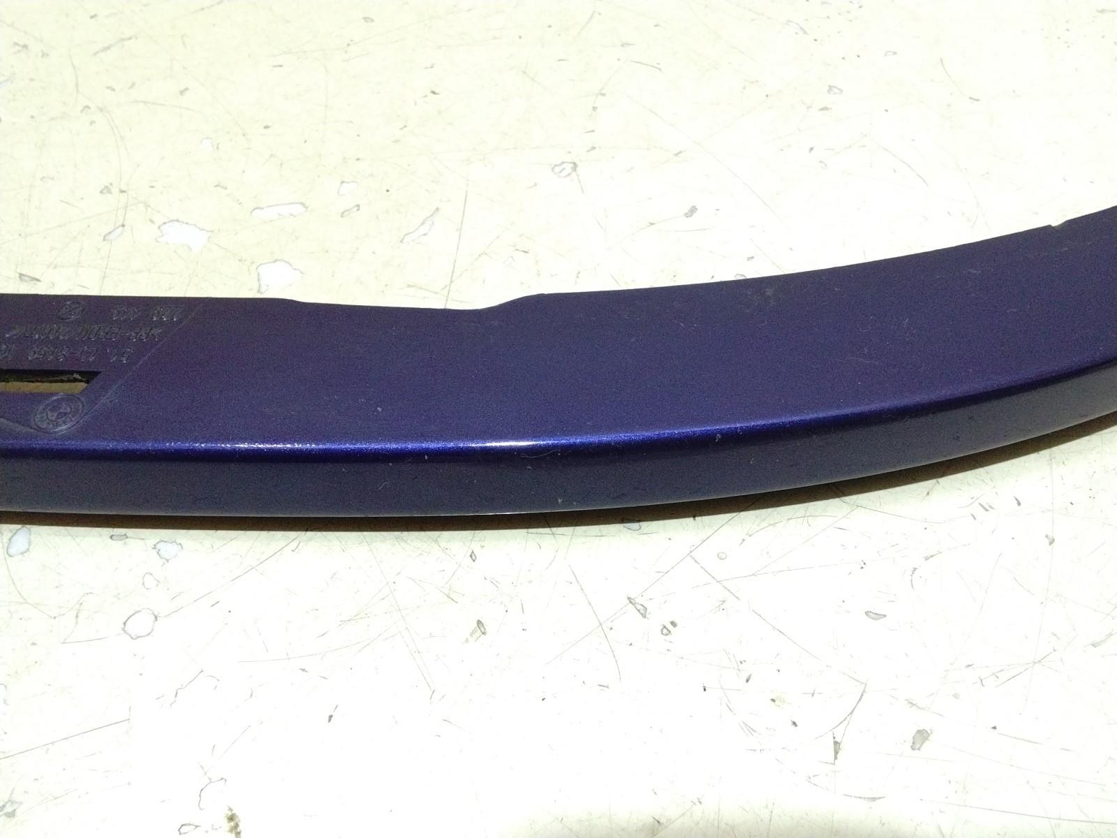 BMW E39 5 SERIES UNDER HEADLIGHT TRIM VELVET BLUE #8159306