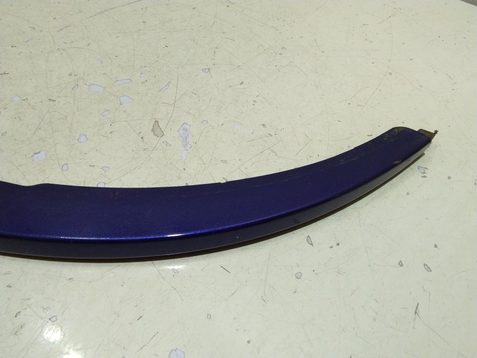 BMW E39 5 SERIES UNDER HEADLIGHT TRIM VELVET BLUE #8159306