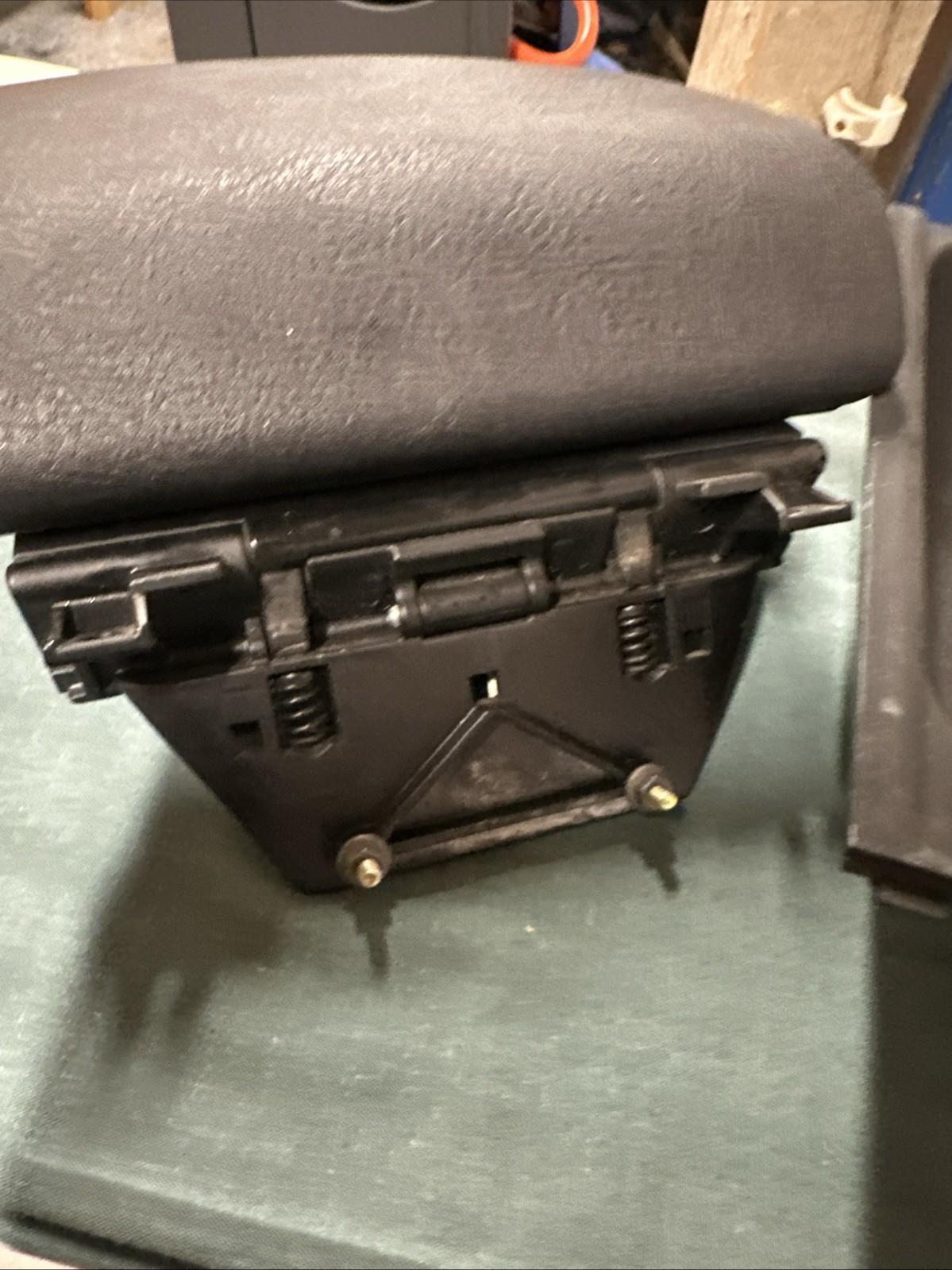 BMW E39 5 Series Black Sliding Arm-rest with Tray #7140677 #806219