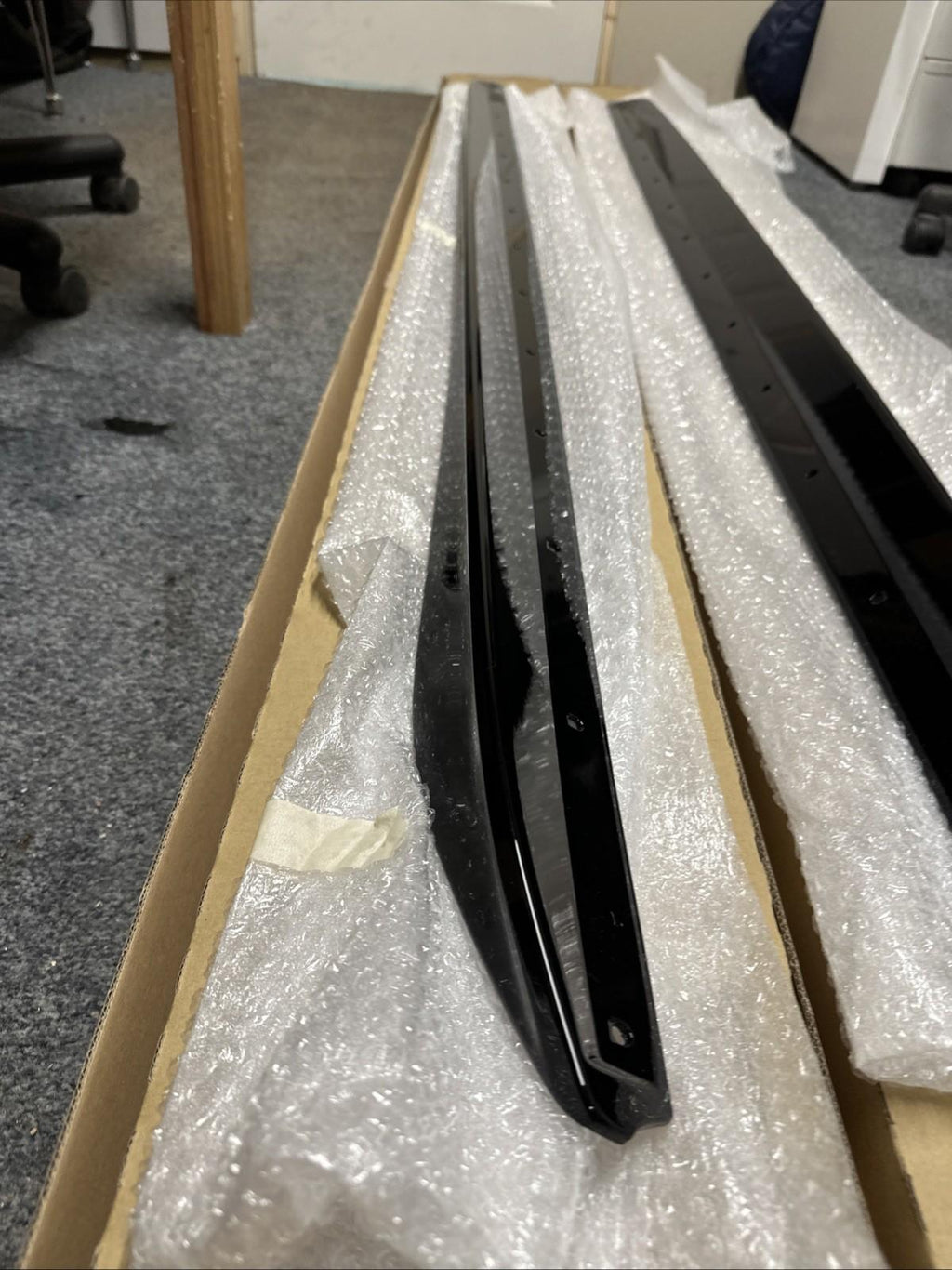 BMW 3 Series G20 M Perf High-Gloss Black Side Skirts #51192455896/897 - P395