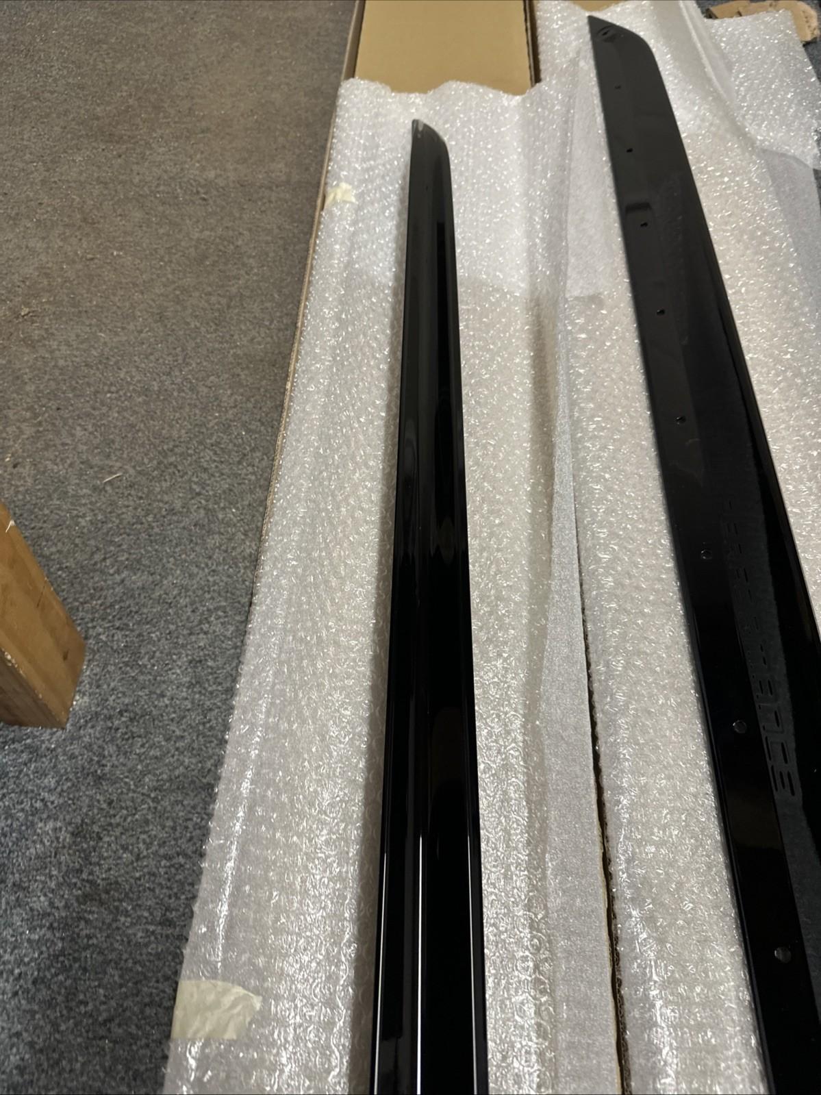 BMW 3 Series G20 M Perf High-Gloss Black Side Skirts #51192455896/897 - P395