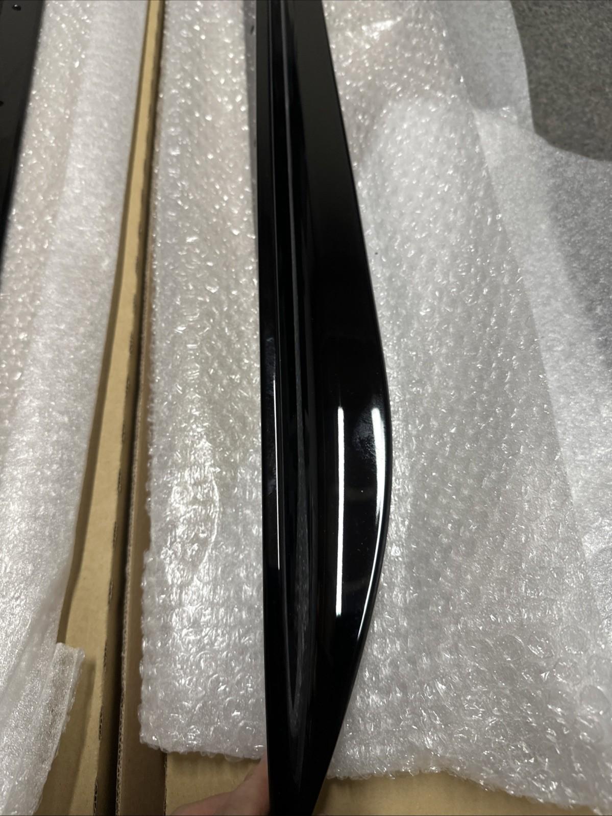 BMW 3 Series G20 M Perf High-Gloss Black Side Skirts #51192455896/897 - P395