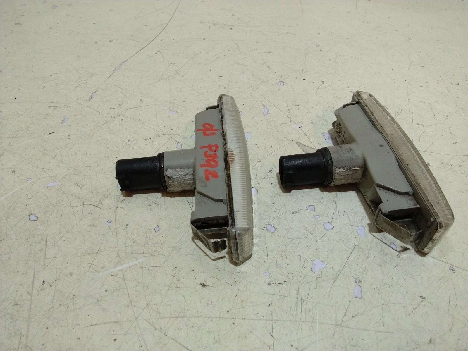 BMW E39 5 SERIES PAIR (L/R) CLEAR SIDE INDICATORS LENSES & BULBS 9407958/2496299