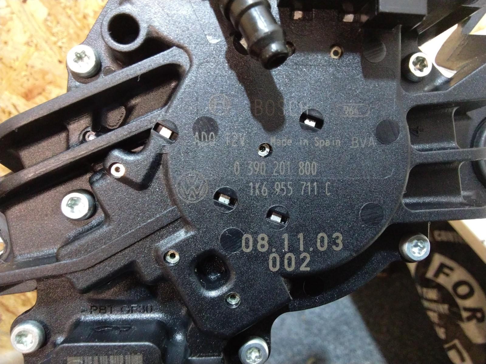 VW GOLF 1.4 REAR WIPER MOTOR #0390201800